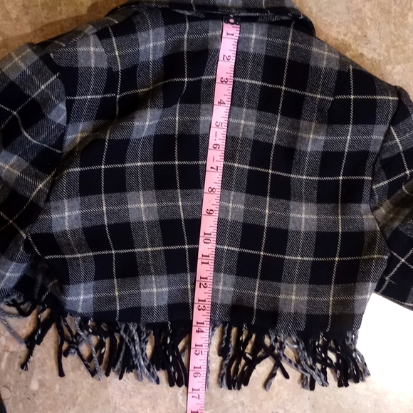 Vintage Gray Plaid LIMBO Wool Blazer - Picture 6 of 6